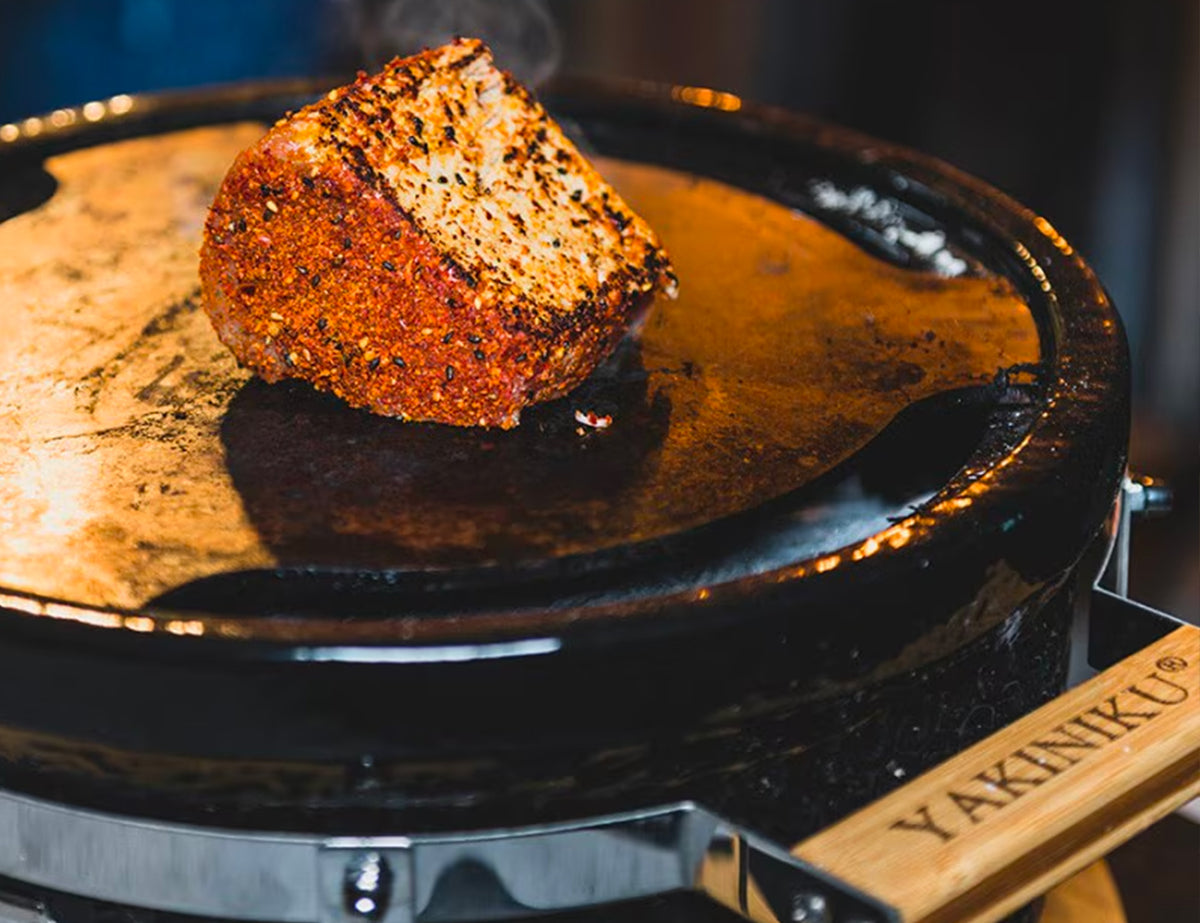 YAKINIKU Shichirin rotondo Teppanyaki & Hibachi grill - Teppanyaki
