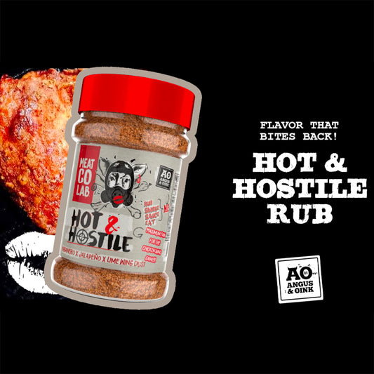 Angus & Oink Hot & Hostile Seasoning - Centro Internazionale del Barbecue