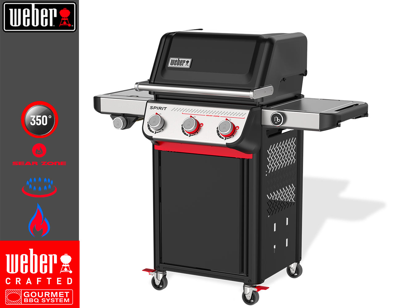 Weber Barbecue Spirit EP-335 Black / Inox
