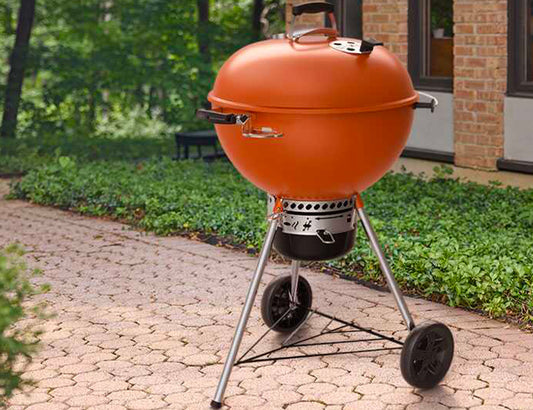 Weber Barbecue Master-Touch GBS Ø 57cm. C-5755 Arancione Fumè