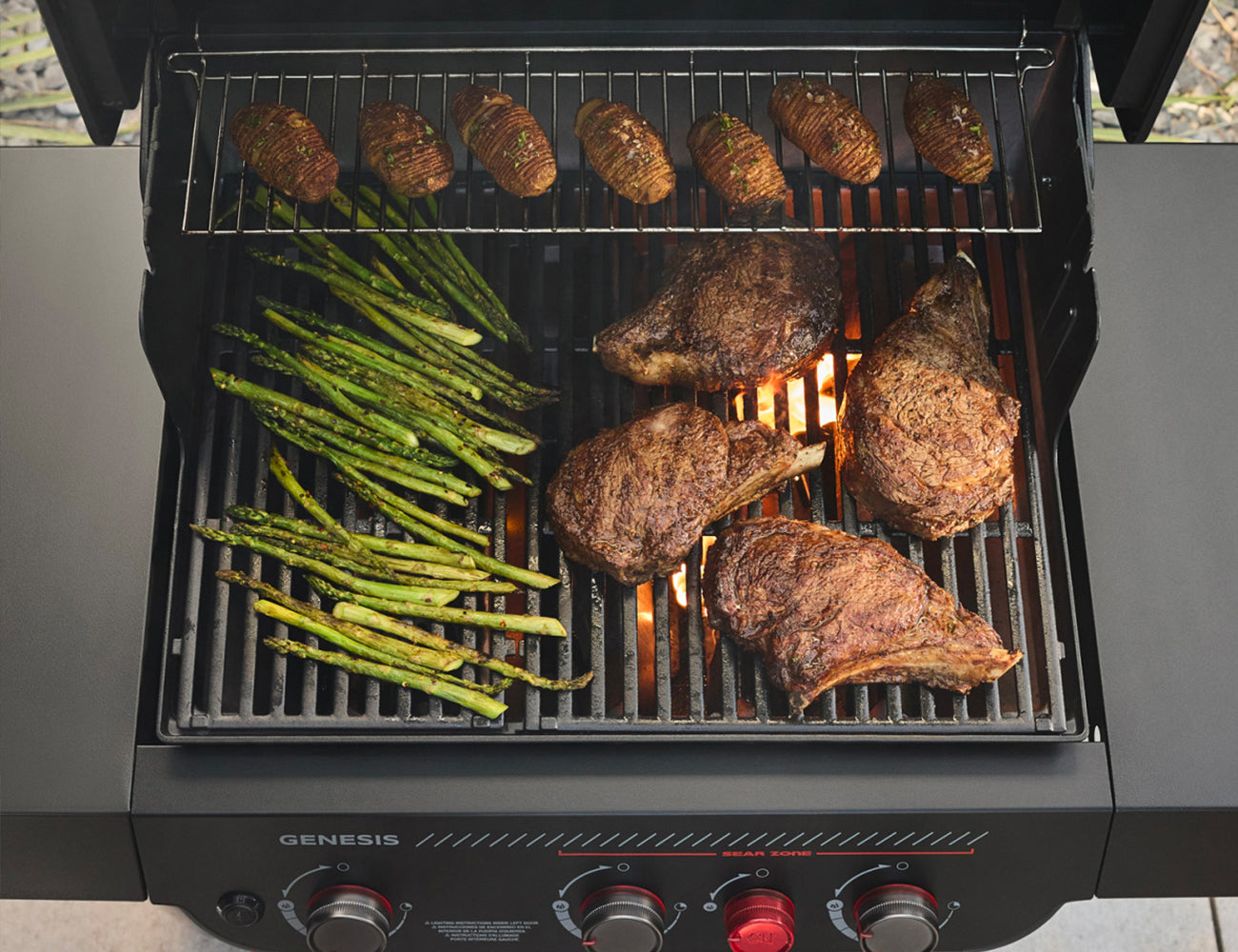 Weber Barbecue a Gas Genesis E-330WR Stealh® Edition - Centro Internazionale del Barbecue