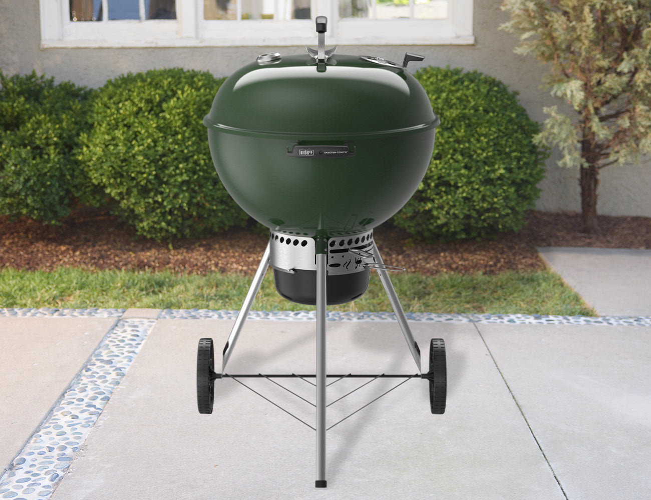 Weber Barbecue Master Touch Ø 57 Cm. Verde Scuro - Centro Internazionale del Barbecue