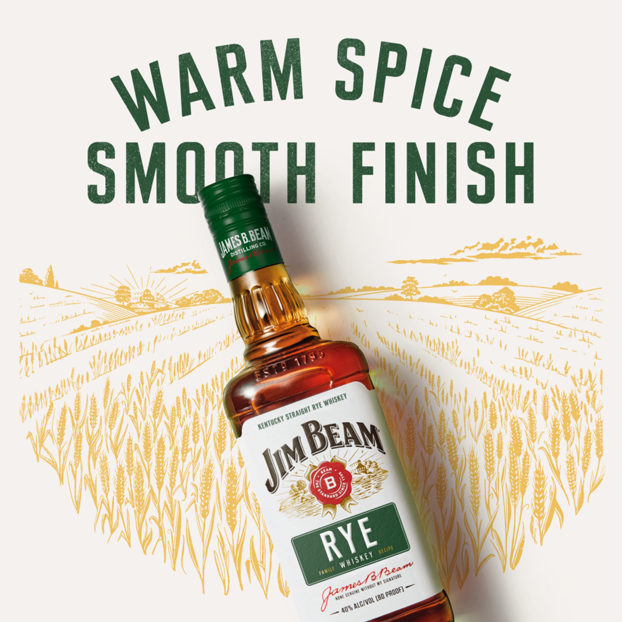 Jim Beam Rye Whiskey - Centro Internazionale del Barbecue