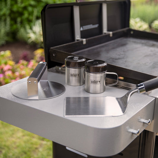 Weber Kit Smashed Burger per Piastra - Centro Internazionale del Barbecue