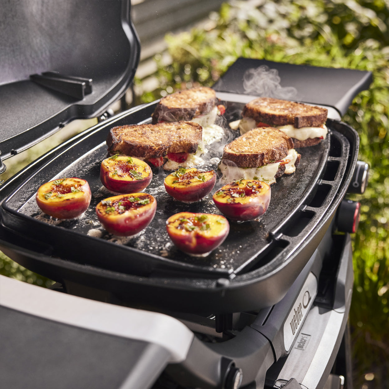 Weber Piastra in Ghisa per Barbecue a Tutta Griglia per Serie QN-3000 - Centro Internazionale del Barbecue