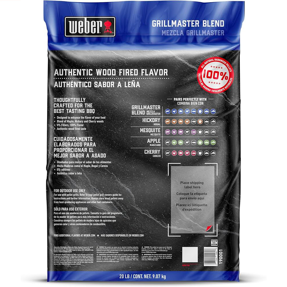Weber Pellet di Legno Grill Academy Kg. 8 - Centro Internazionale del Barbecue