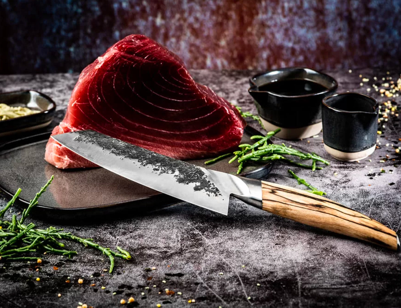 Coltello Santoku Katai cm 18 - Centro Internazionale del Barbecue