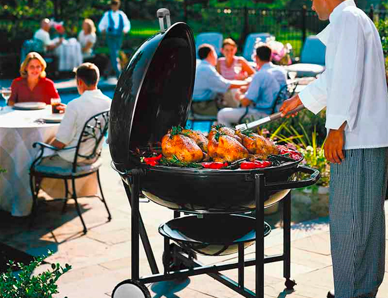 Weber Ranch Kettle Charcoal Grill - Centro Internazionale del Barbecue