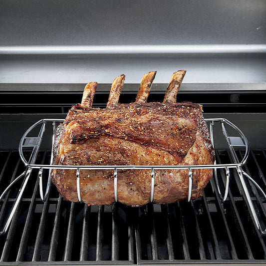 Weber Supporto cottura Multiuso 39 X 27 Cm costine e arrosti - Centro Internazionale del Barbecue