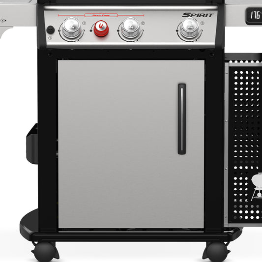 Weber Ricambio Sportello inox s/maniglia per spirit - Centro Internazionale del Barbecue