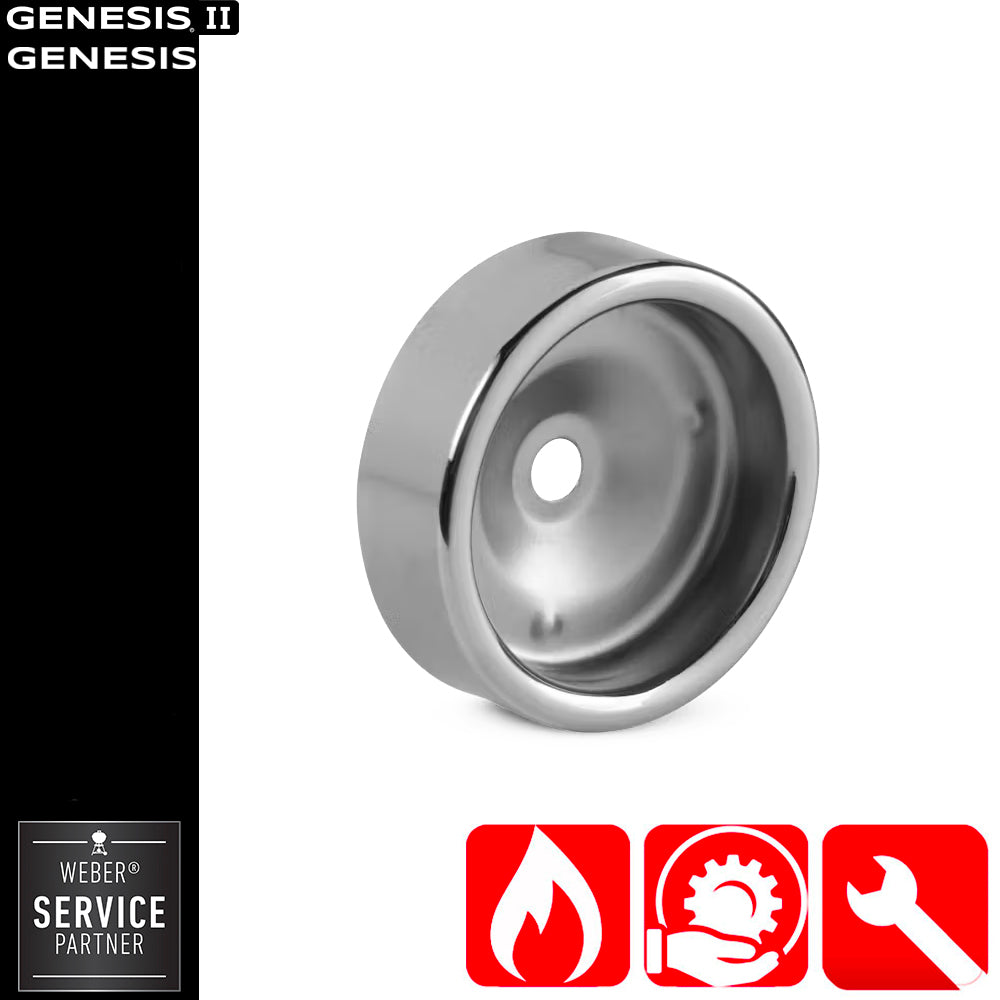 Weber Ricambio Genesis / Summit Supporto Ghiera per Termometro - Centro Internazionale del Barbecue