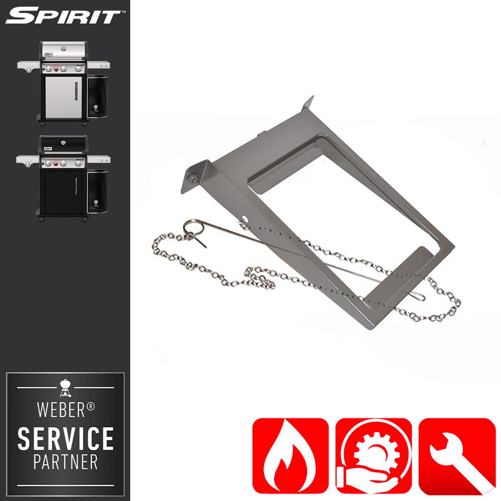 Weber Supporto Vaschetta per Spirit Serie 300 colore Grigio - Centro Internazionale del Barbecue
