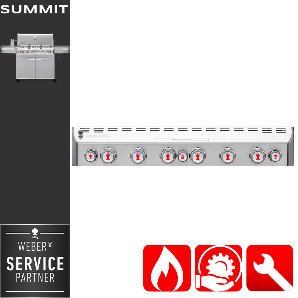 Weber Ricambio pannello di controllo per Summit 670 - Centro Internazionale del Barbecue