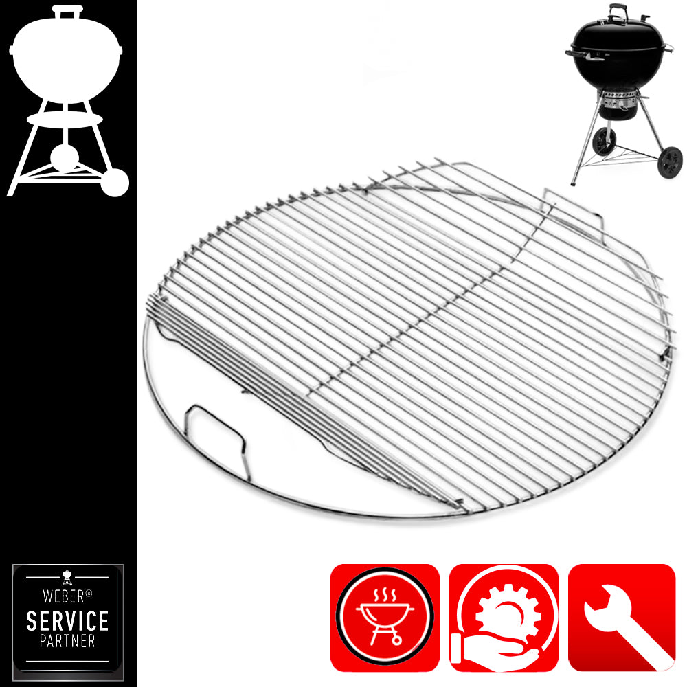 Weber Ricambio Griglia di Cottura Articolata Barbecue da Cm 57 - Centro Internazionale del Barbecue