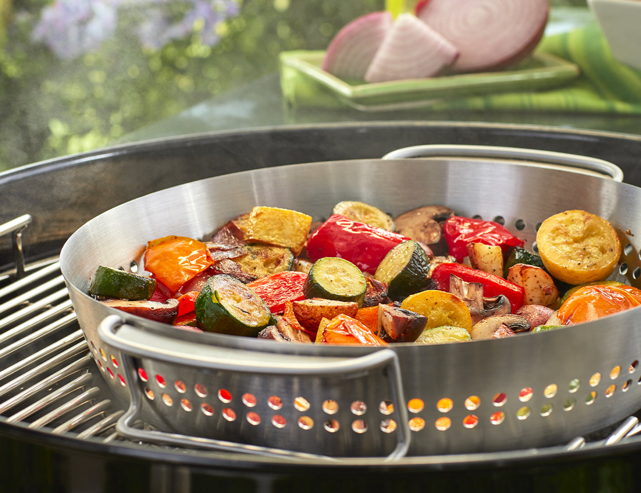 Weber Gourmet BBQ System Supporto Pollo - Centro Internazionale del Barbecue