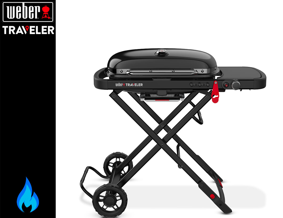 Weber Barbecue a Gas Traveler Stealth Edition - Centro Internazionale del Barbecue