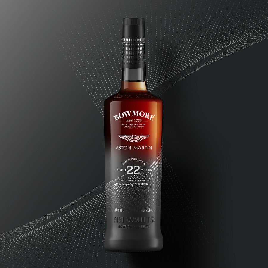 Bowmore Whiskey 22 Years No. 3 Vaults - Master's Selection Aston Martin - Centro Internazionale del Barbecue
