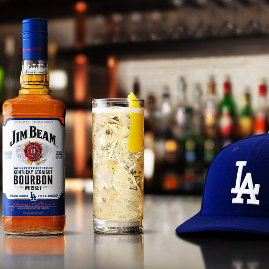 Jim Beam LA Dodgers Kentuky Straight Bourbon 60th Anniversary Season - Centro Internazionale del Barbecue