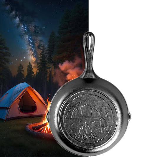 Lodge Padella Ø 20,32 cm. Lodo Tenda Skillet - Centro Internazionale del Barbecue