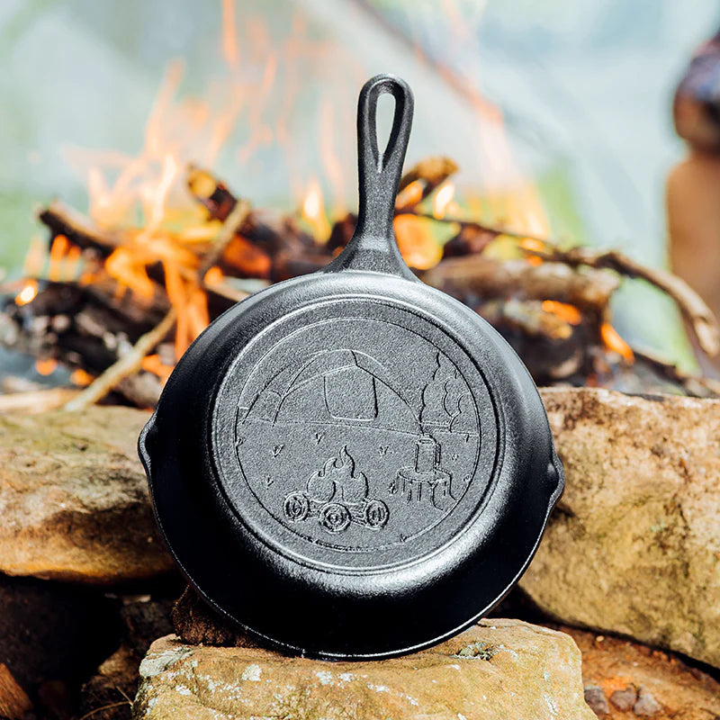 Lodge Padella Ø 20,32 cm. Lodo Tenda Skillet - Centro Internazionale del Barbecue