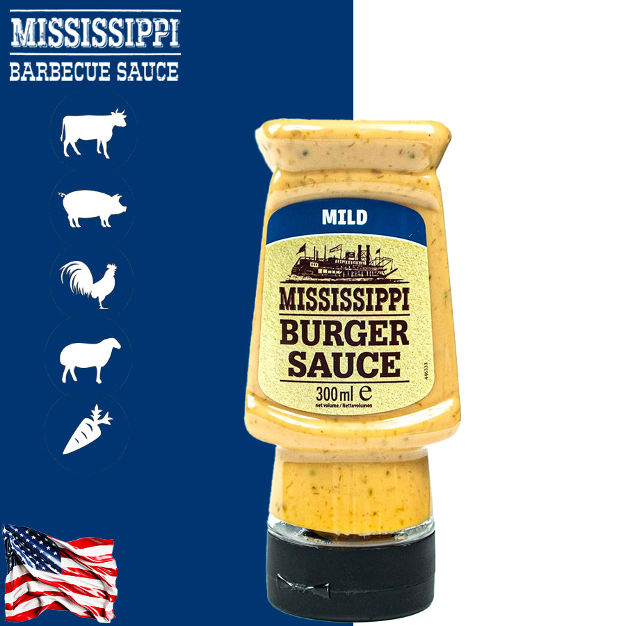 Mississippi Sauce Burger Mild 300ml - Centro Internazionale del Barbecue