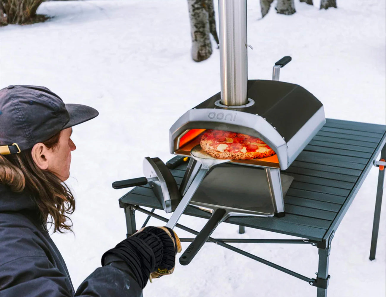 Ooni Pala in alluminio per girare la pizza - Centro Internazionale del Barbecue