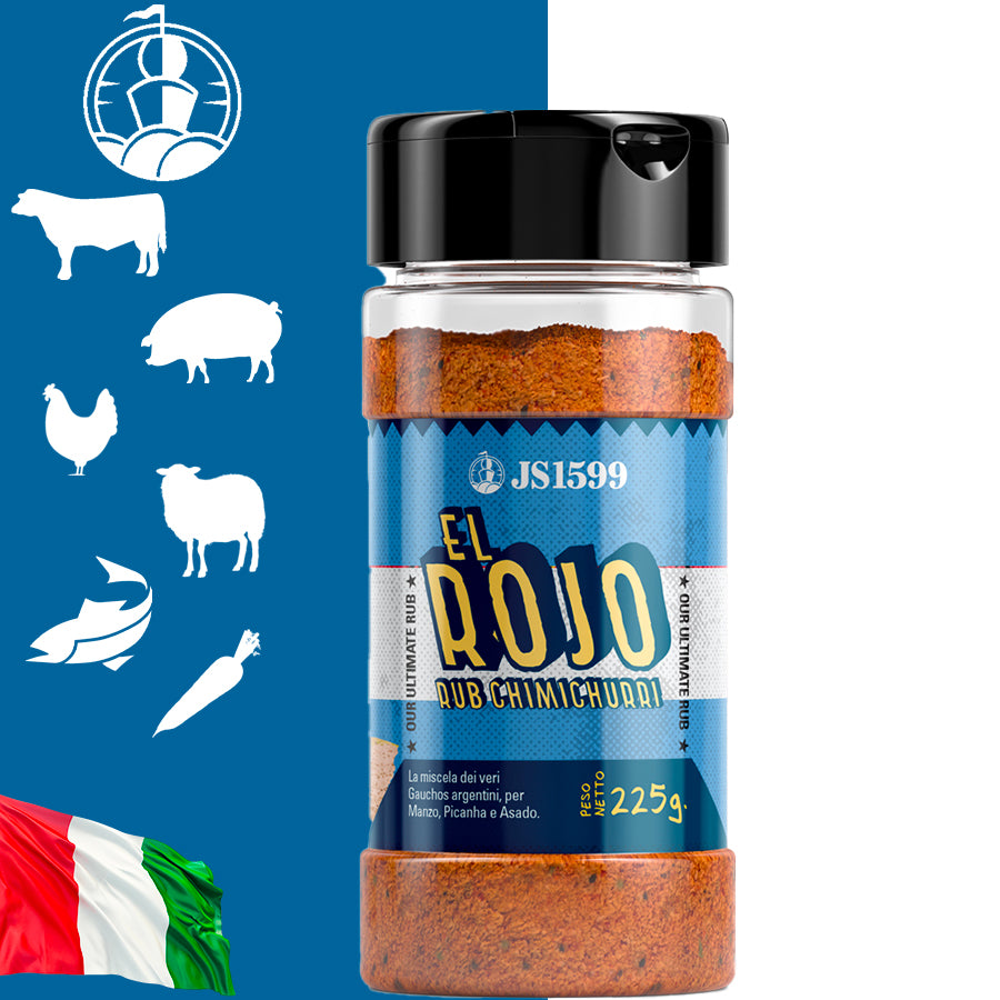 JS Rub El Rojo – Chimichurri Style - Centro Internazionale del Barbecue