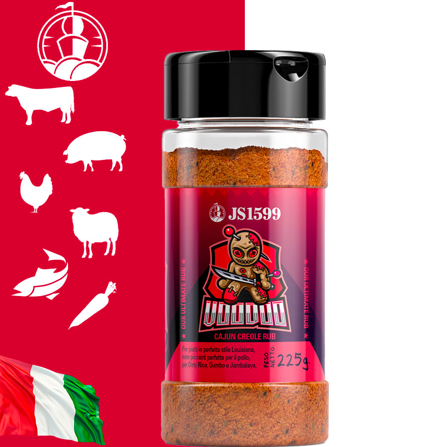 JS Rub VooDoo – Cajun Creole - Centro Internazionale del Barbecue