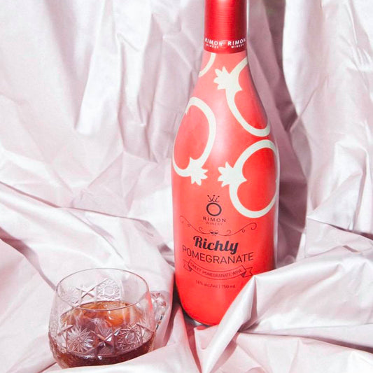 Richly Sweet Pomegranate Wine 750 ml - Centro Internazionale del Barbecue