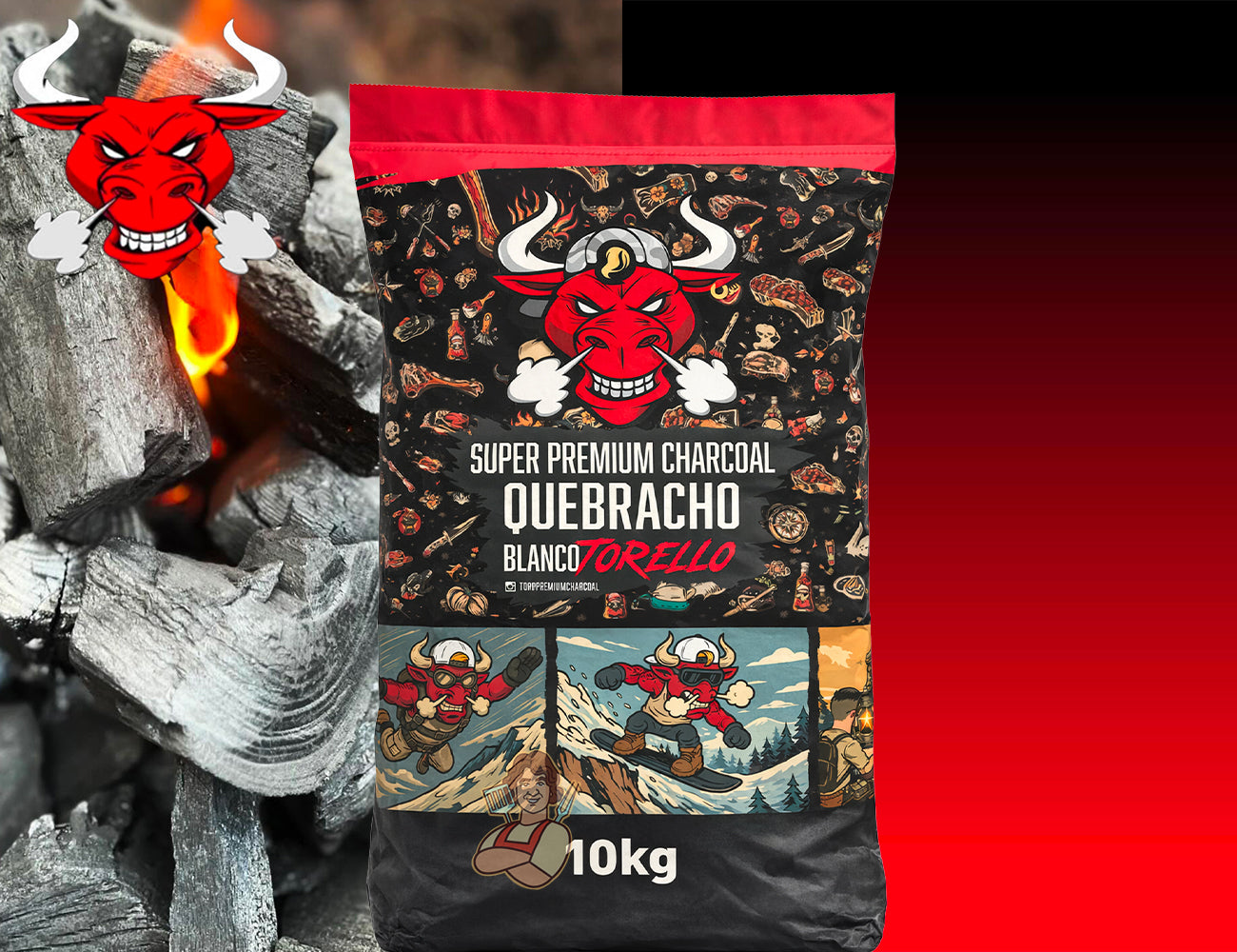 Toro Carbone Torello Quebracho Blanco 10kg