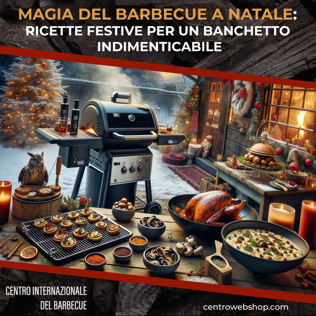 Magia del Barbecue a Natale: Ricette festive per un banchetto indimenticabile - Centro Internazionale del Barbecue