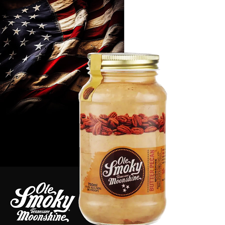 Ole Smoky Tennessee Moonshine Butter Pecan 700ml - Centro Internazionale del Barbecue