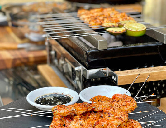 YAKINIKU Shichirin rettangolare Konro & Yakitori grill Bars