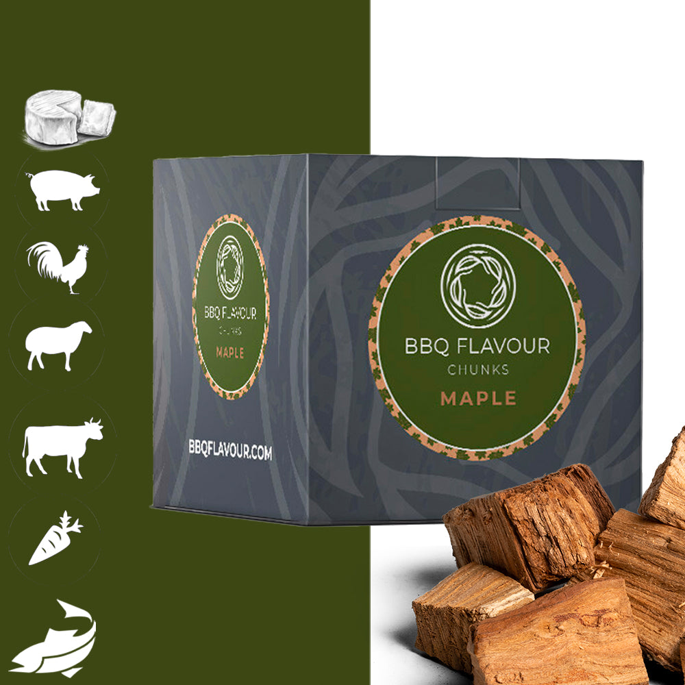 Wood Chunks per Affumicatura di legna Maple ( Acero )