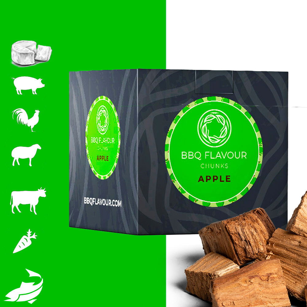 Wood Chunks per Affumicatura di legna Apple ( Melo )