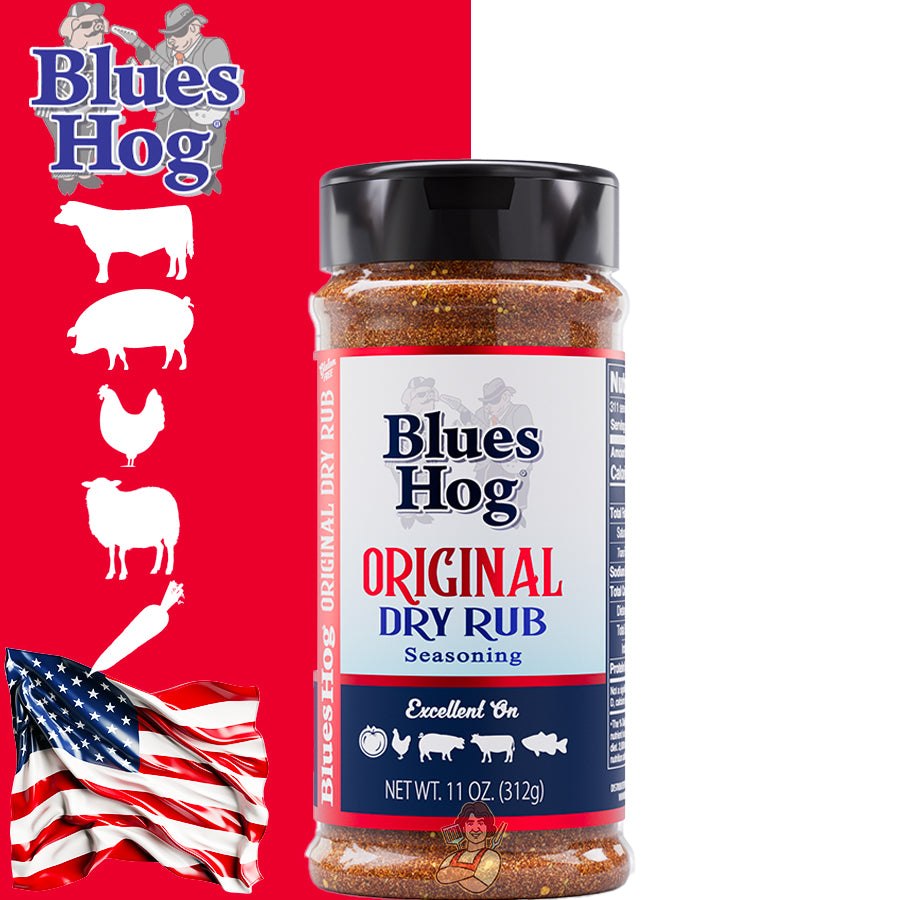 Blues Hog Barbecue Original Dru Rub Seasoning - Centro Internazionale del Barbecue