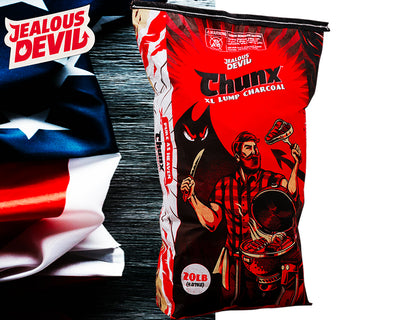 Jealus Devil Charcoal Chunx XL Lump - Centro Internazionale del Barbecue
