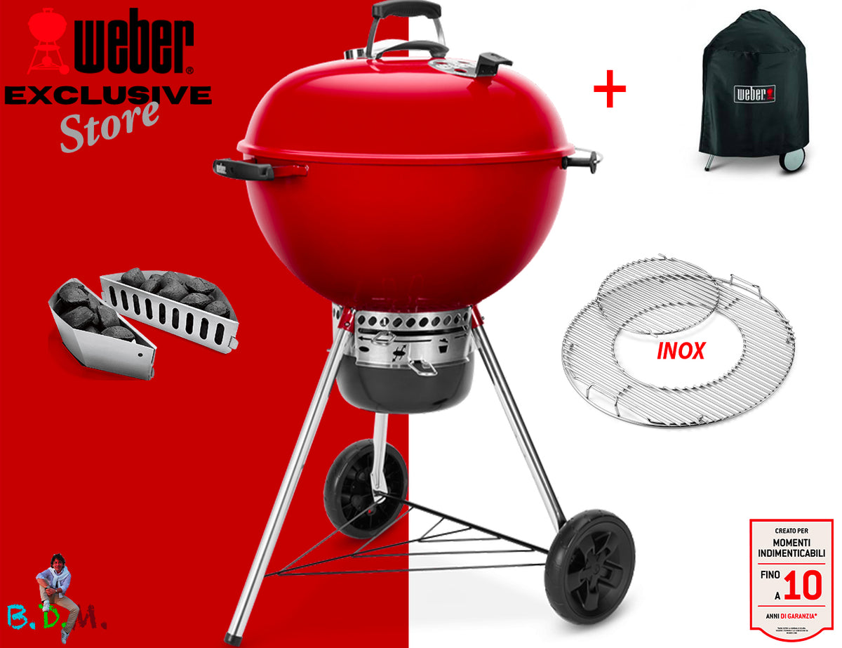Weber Barbecue Master Touch Kettle Ø 57 Cm. Red + Toys