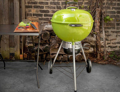 Weber Barbecue Master Touch Ø 57 Cm. Spring Green - Centro Internazionale del Barbecue