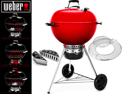 Weber Barbecue Master Touch Kettle Ø 57 Cm. Red + Toys - Centro Internazionale del Barbecue