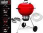 Weber Barbecue Master Touch Kettle Ø 57 Cm. Red + Toys - Centro Internazionale del Barbecue