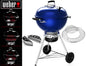 Weber Barbecue Master Touch Ø 57 Cm. Ocean Blue - Centro Internazionale del Barbecue