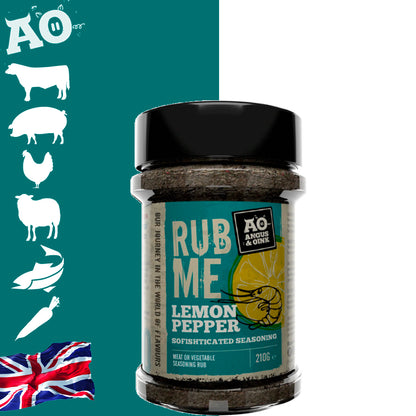 Angus & Oink Lemon Pepper Seasoning - Centro Internazionale del Barbecue