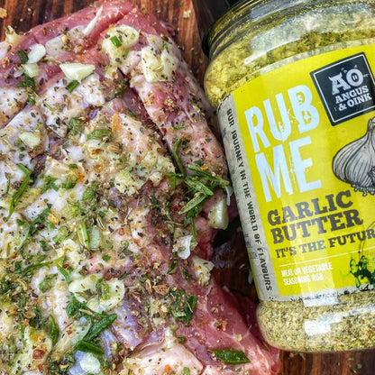 Angus & Oink Garlic Butter Seasoning - Centro Internazionale del Barbecue