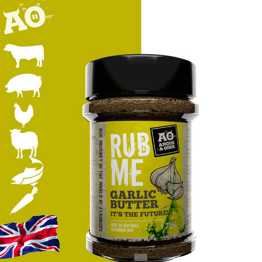 Angus & Oink Garlic Butter Seasoning - Centro Internazionale del Barbecue