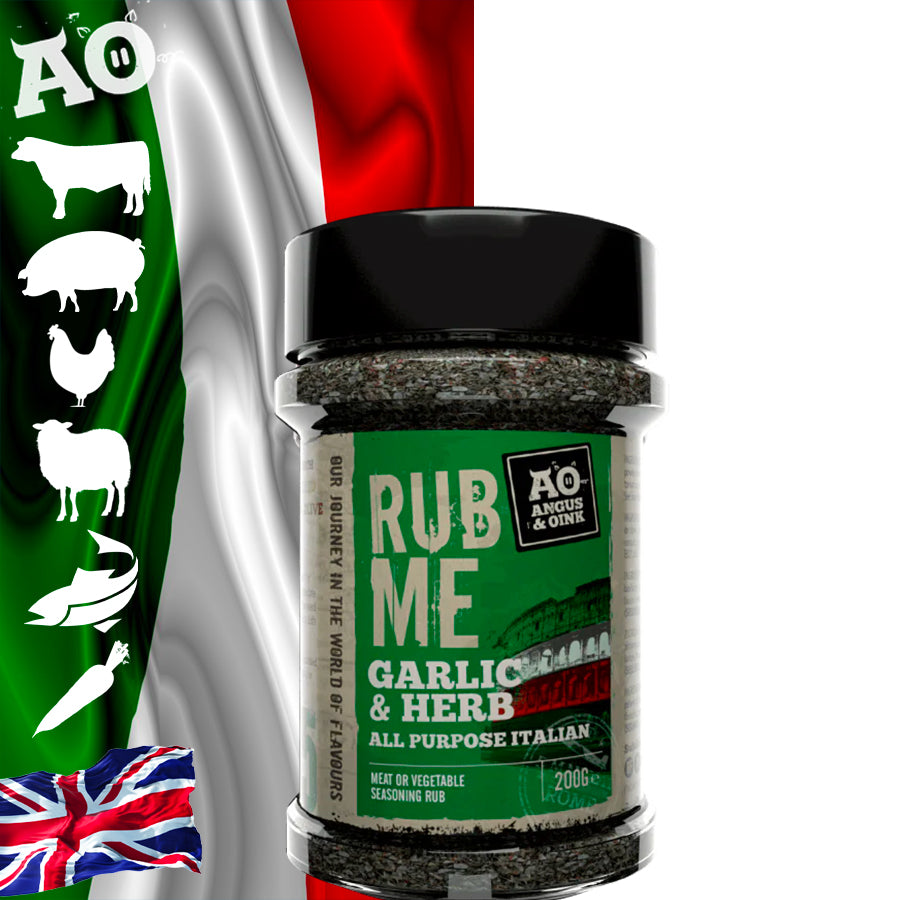 Angus & Oink Garlic & Herb 200 gr - Centro Internazionale del Barbecue
