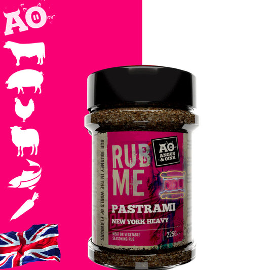 Angus & Oink Pastrami Rub New York Heavy 225 gr - Centro Internazionale del Barbecue