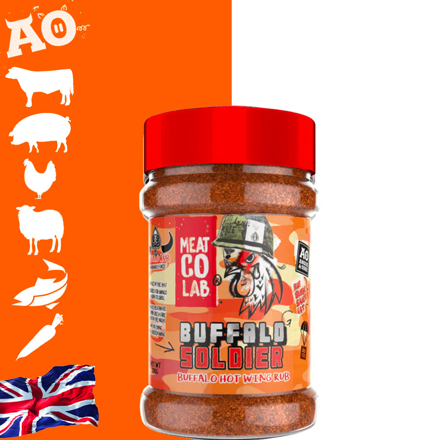 Angus & Oink Rub Buffalo Soldier 200 gr - Centro Internazionale del Barbecue