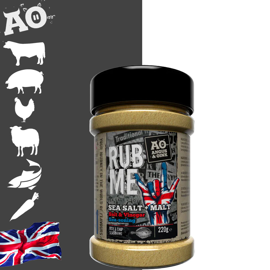 Angus & Oink Seasoning Sea Salt + Malt - Centro Internazionale del Barbecue