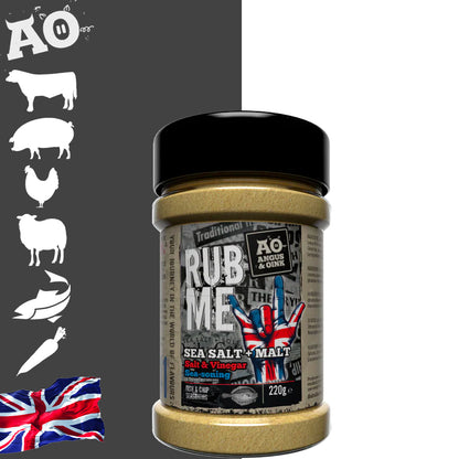 Angus & Oink Seasoning Sea Salt + Malt - Centro Internazionale del Barbecue